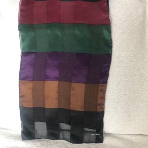 Beautiful silk scarf by Bill Blass.